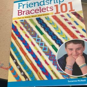 Gabby and Katie and Angie bracelet making